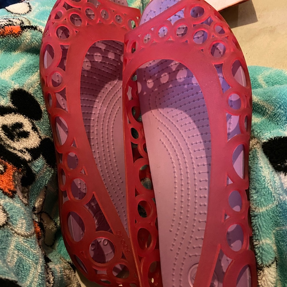 Crocs wedge size 10